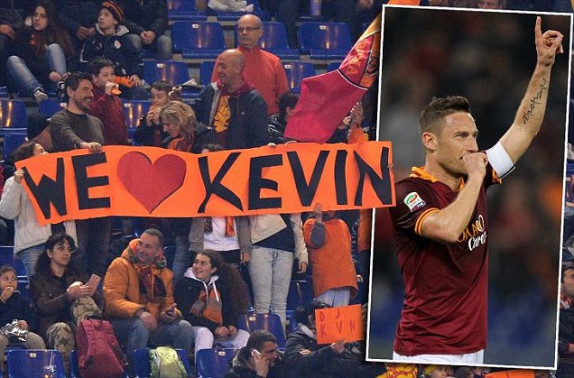 Totti Kembali Inspirasi Roma Raih Kemenangan Penting